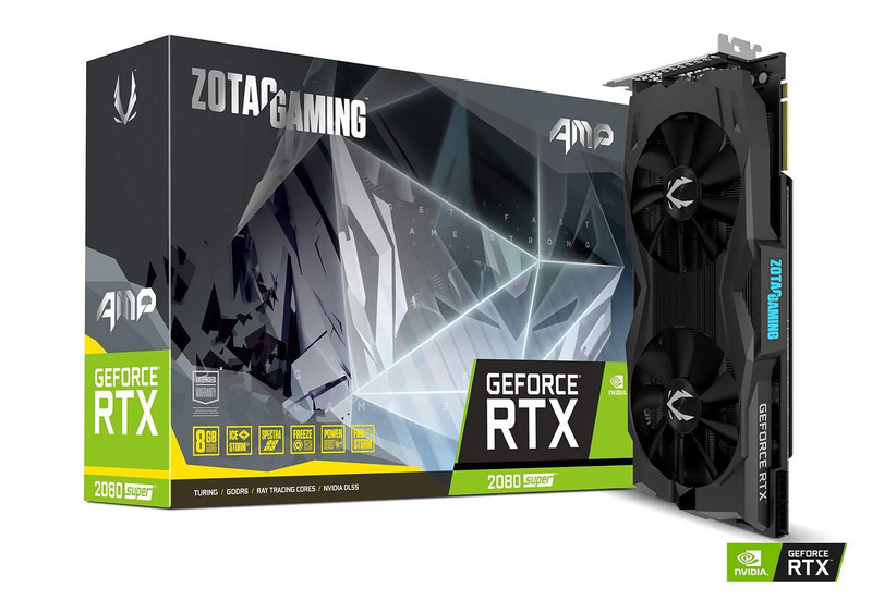 Zotac Gaming GeForce RTX 2080 Super Twin Fan 8GB GDDR6 PCI-E Gen 4x4 - Graphics Card - كرت الشاشة